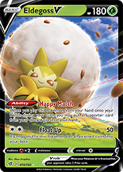 Eldegoss V Rebel Clash Card List