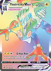 Toxtricity VMAX Rebel Clash Pokemon Card