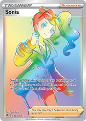Sonia Rebel Clash Pokemon Card