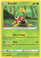 Shuckle Rebel Clash Card List