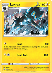 Luxray Rebel Clash Pokemon Card