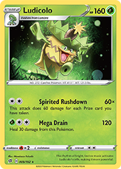 Ludicolo Rebel Clash Card List