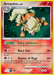 Arcanine Rising Rivals Card List