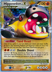 Hippowdon Rising Rivals Pokemon Card
