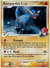 Rampardos GL Rising Rivals Card List