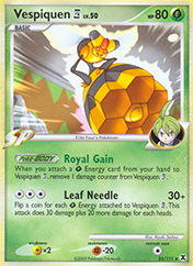 Vespiquen 4 Rising Rivals Pokemon Card