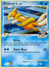 Floatzel GL Rising Rivals Card List