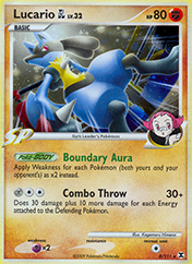 Lucario GL Rising Rivals Card List