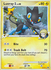 Luxray GL Rising Rivals Card List