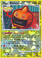 Heat Rotom Rising Rivals Pokemon Card