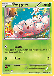 Exeggcute Roaring Skies Card List