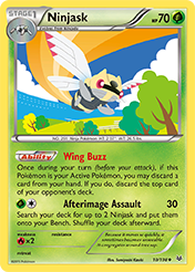Ninjask Roaring Skies Pokemon Card