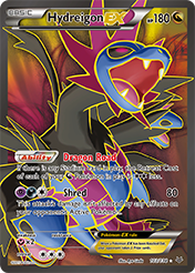 Hydreigon-EX Roaring Skies Pokemon Card