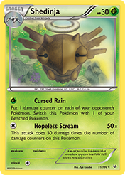 Shedinja Roaring Skies Card List