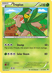 Tropius Roaring Skies Pokemon Card