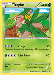 Tropius Roaring Skies Card List