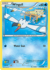 Wingull Roaring Skies Pokemon Card