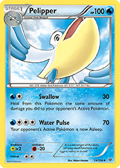 Pelipper Roaring Skies Pokemon Card