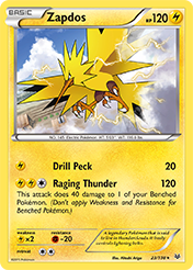 Zapdos Roaring Skies Pokemon Card