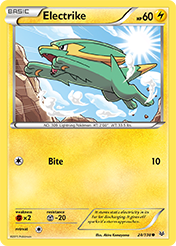 Electrike Roaring Skies Pokemon Card