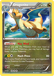 Dragonite Roaring Skies Pokemon Card