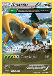 Dragonite Roaring Skies Pokemon Card