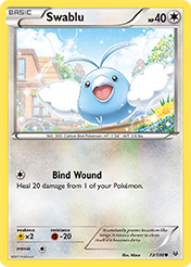 Swablu Roaring Skies Pokemon Card