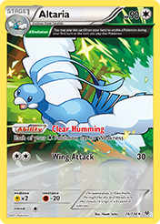 Altaria Roaring Skies Pokemon Card