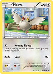 Pidove Roaring Skies Pokemon Card