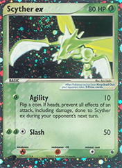 Scyther ex EX Ruby & Sapphire Pokemon Card