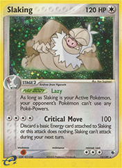 Slaking EX Ruby & Sapphire Card List