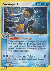 Swampert EX Ruby & Sapphire Card List