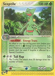 Sceptile EX Ruby & Sapphire Card List