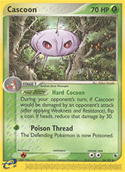 Cascoon EX Ruby & Sapphire Pokemon Card