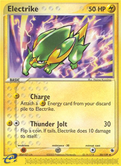 Electrike EX Ruby & Sapphire Pokemon Card