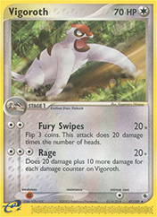 Vigoroth EX Ruby & Sapphire Pokemon Card