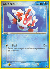 Goldeen EX Ruby & Sapphire Pokemon Card