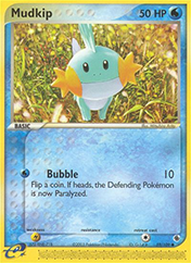 Mudkip EX Ruby & Sapphire Pokemon Card