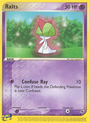 Ralts EX Ruby & Sapphire Pokemon Card