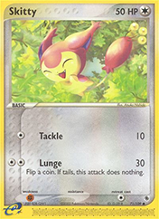 Skitty EX Ruby & Sapphire Pokemon Card