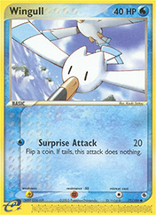 Wingull EX Ruby & Sapphire Pokemon Card