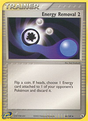 Energy Removal 2 EX Ruby & Sapphire Pokemon Card