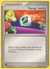 Energy Switch EX Ruby & Sapphire Pokemon Card