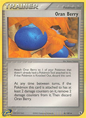 Oran Berry EX Ruby & Sapphire Pokemon Card