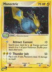 Manectric EX Ruby & Sapphire Card List