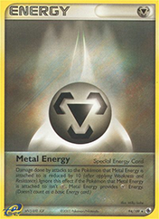 Metal Energy EX Ruby & Sapphire Pokemon Card