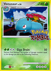 Venusaur Pokémon Rumble Pokemon Card