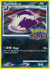 Skuntank Pokémon Rumble Card List