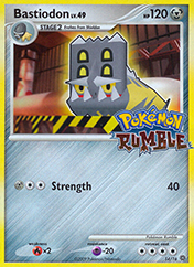 Bastiodon Pokémon Rumble Card List