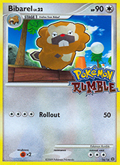 Bibarel Pokémon Rumble Card List